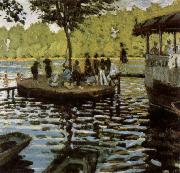 Claude Monet La Grenouillere oil on canvas